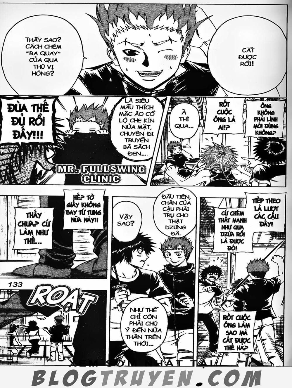 Truyện Tranh Cú Đánh Toàn Lực - Mr. Fullswing trang 3