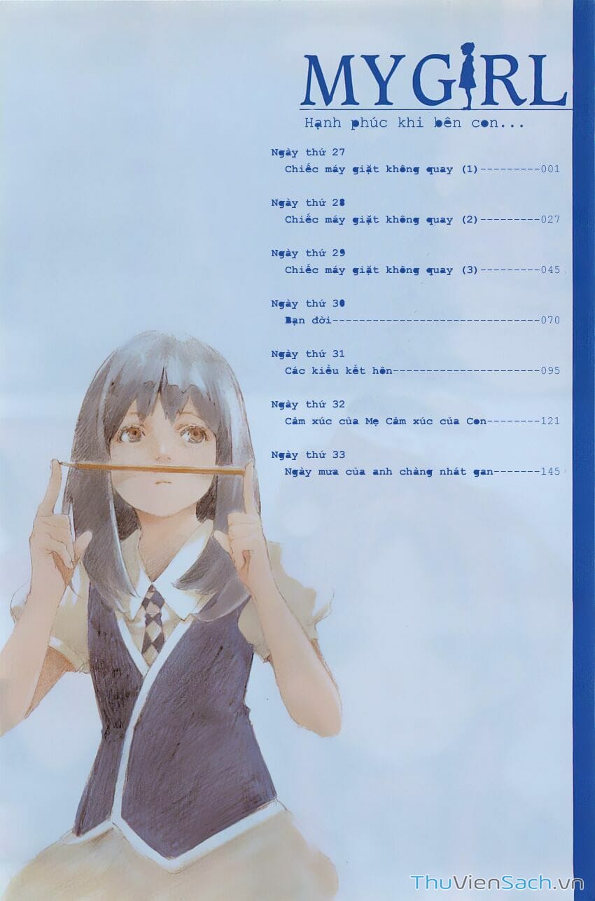 Truyện Tranh Con Gái Của Ba - My Girl trang 3