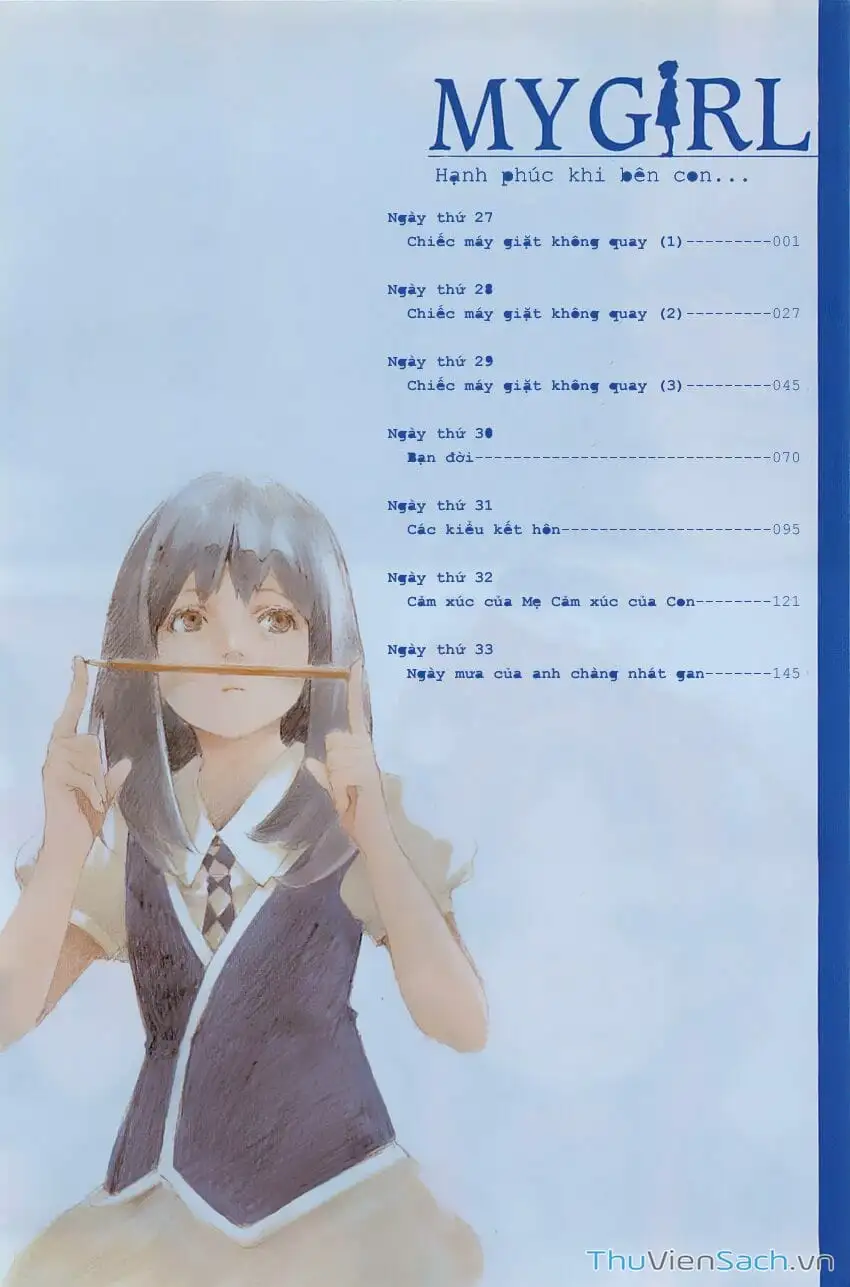 Truyện Tranh Con Gái Của Ba - My Girl trang 3