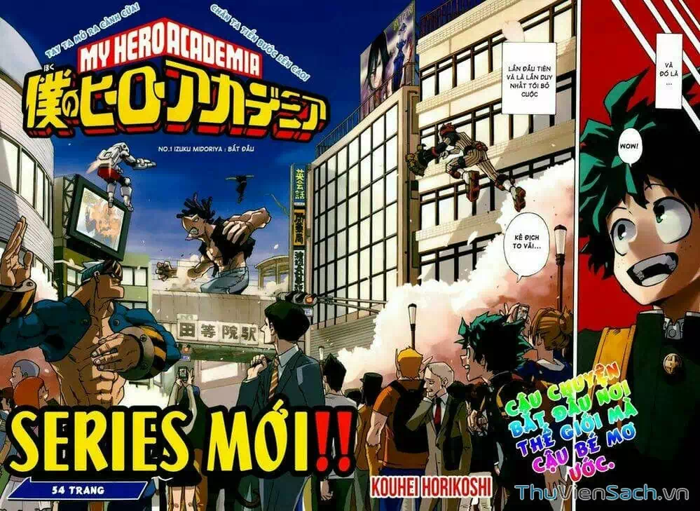 Truyện Tranh Học Viện Siêu Anh Hùng - My Hero Academia trang 5