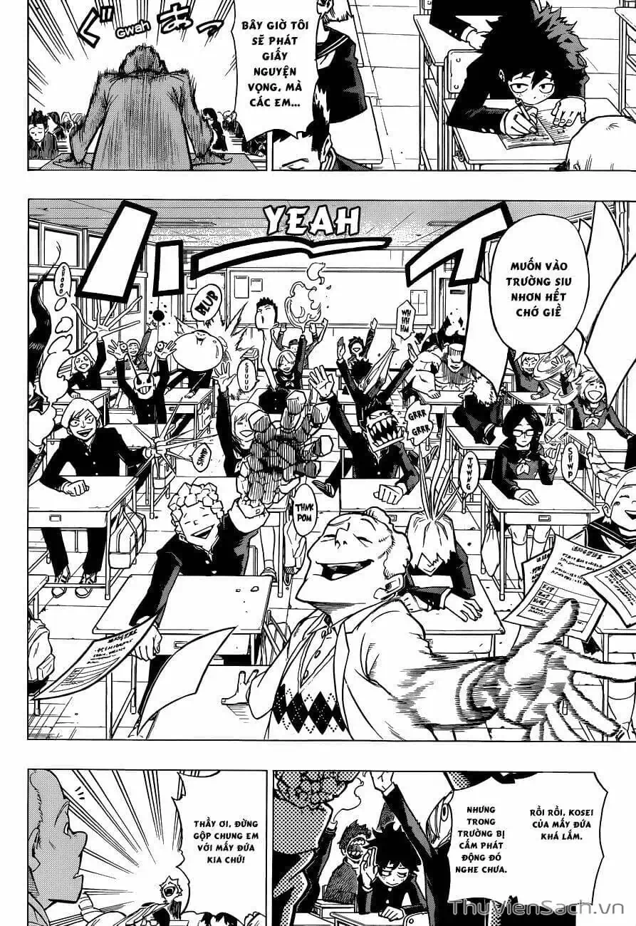 Truyện Tranh Học Viện Siêu Anh Hùng - My Hero Academia trang 5