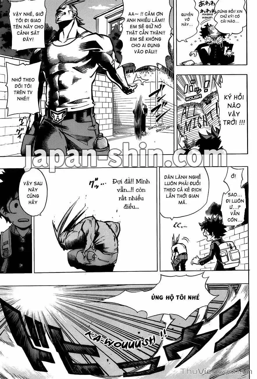 Truyện Tranh Học Viện Siêu Anh Hùng - My Hero Academia trang 5