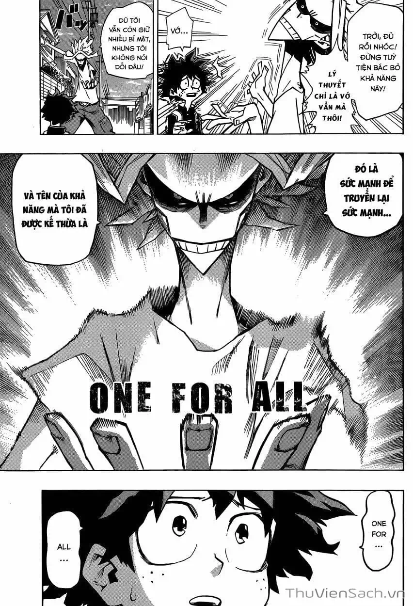 Truyện Tranh Học Viện Siêu Anh Hùng - My Hero Academia trang 5
