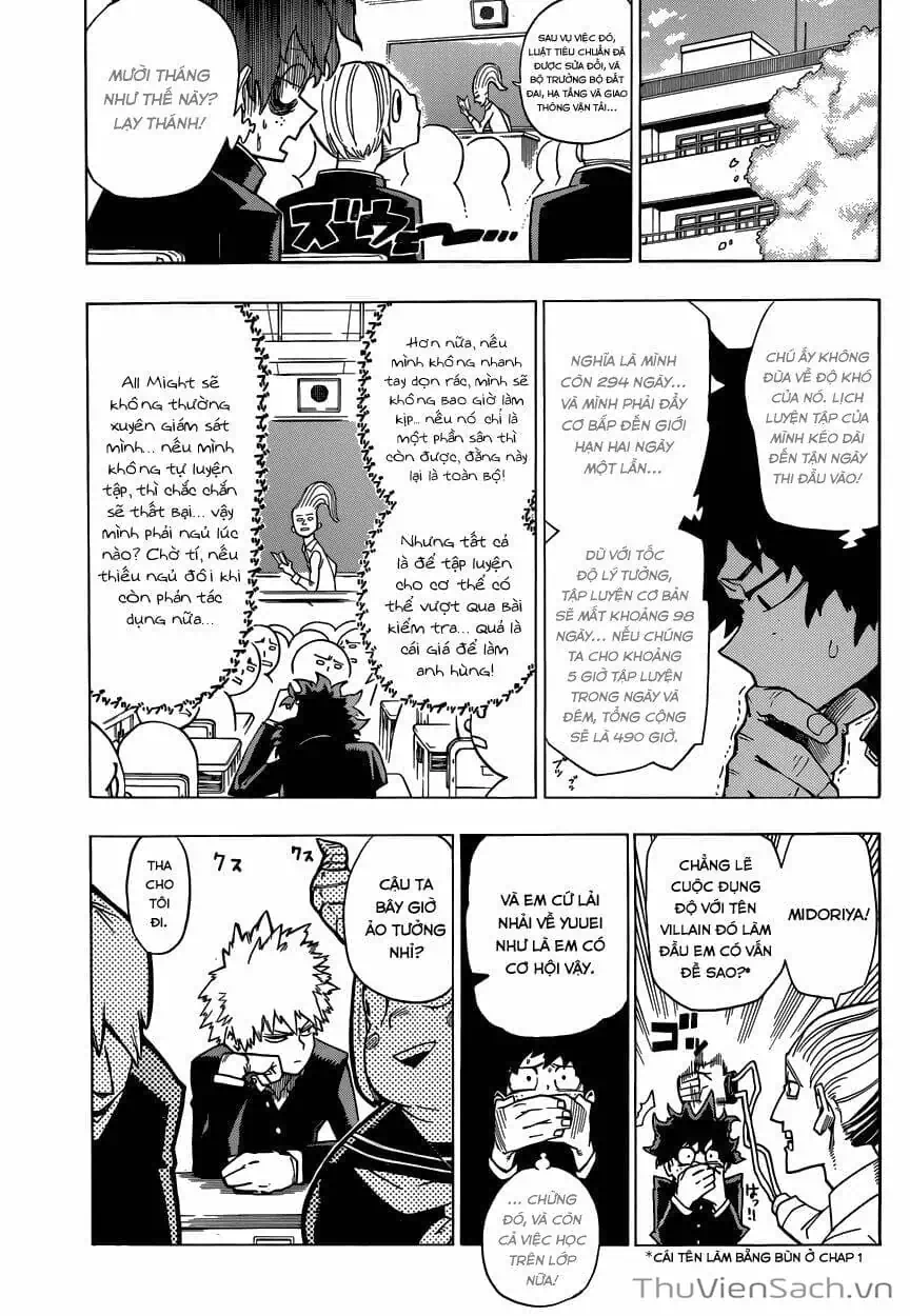 Truyện Tranh Học Viện Siêu Anh Hùng - My Hero Academia trang 5