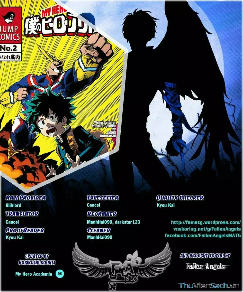 Truyện Tranh Học Viện Siêu Anh Hùng - My Hero Academia trang 5