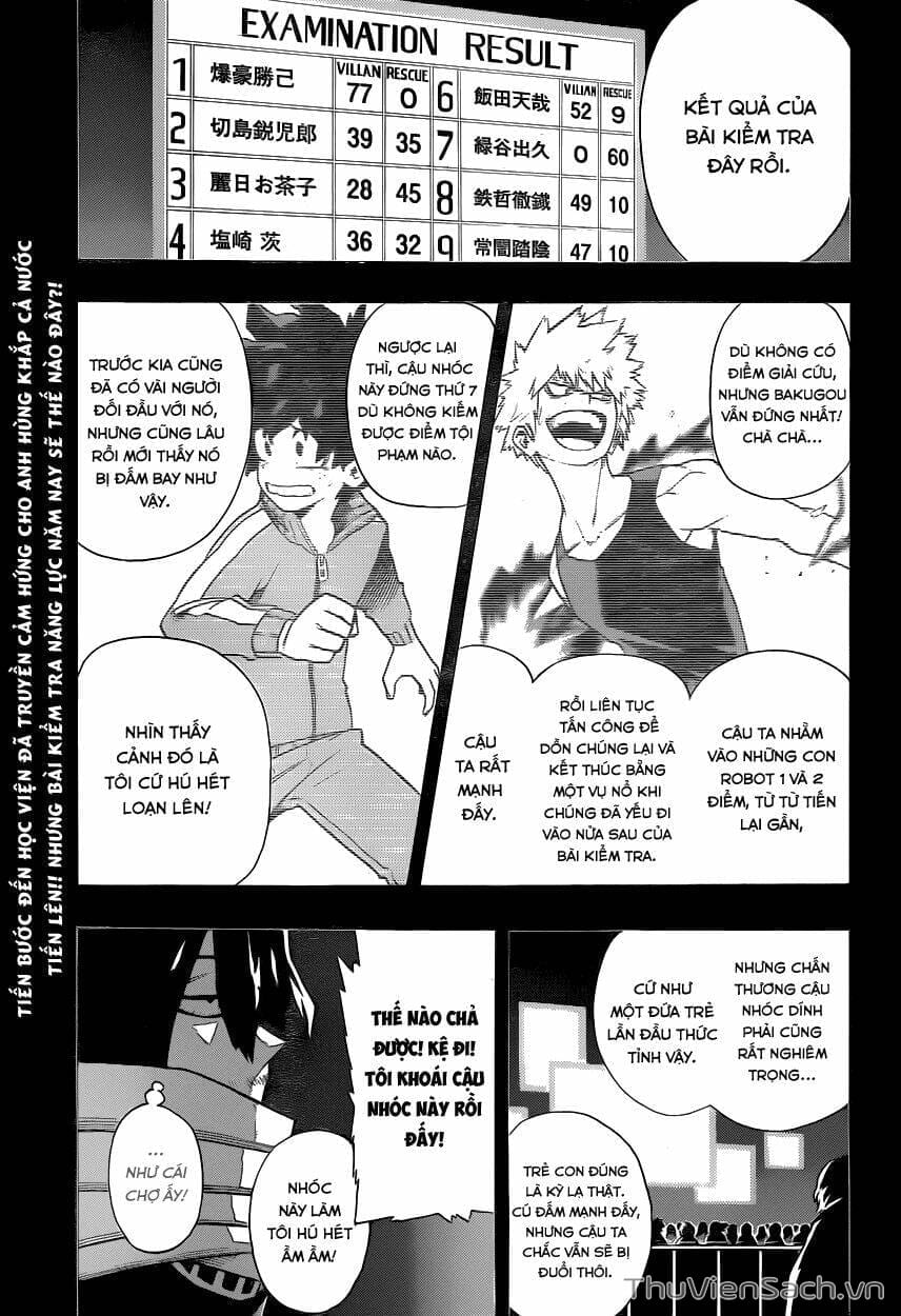 Truyện Tranh Học Viện Siêu Anh Hùng - My Hero Academia trang 123