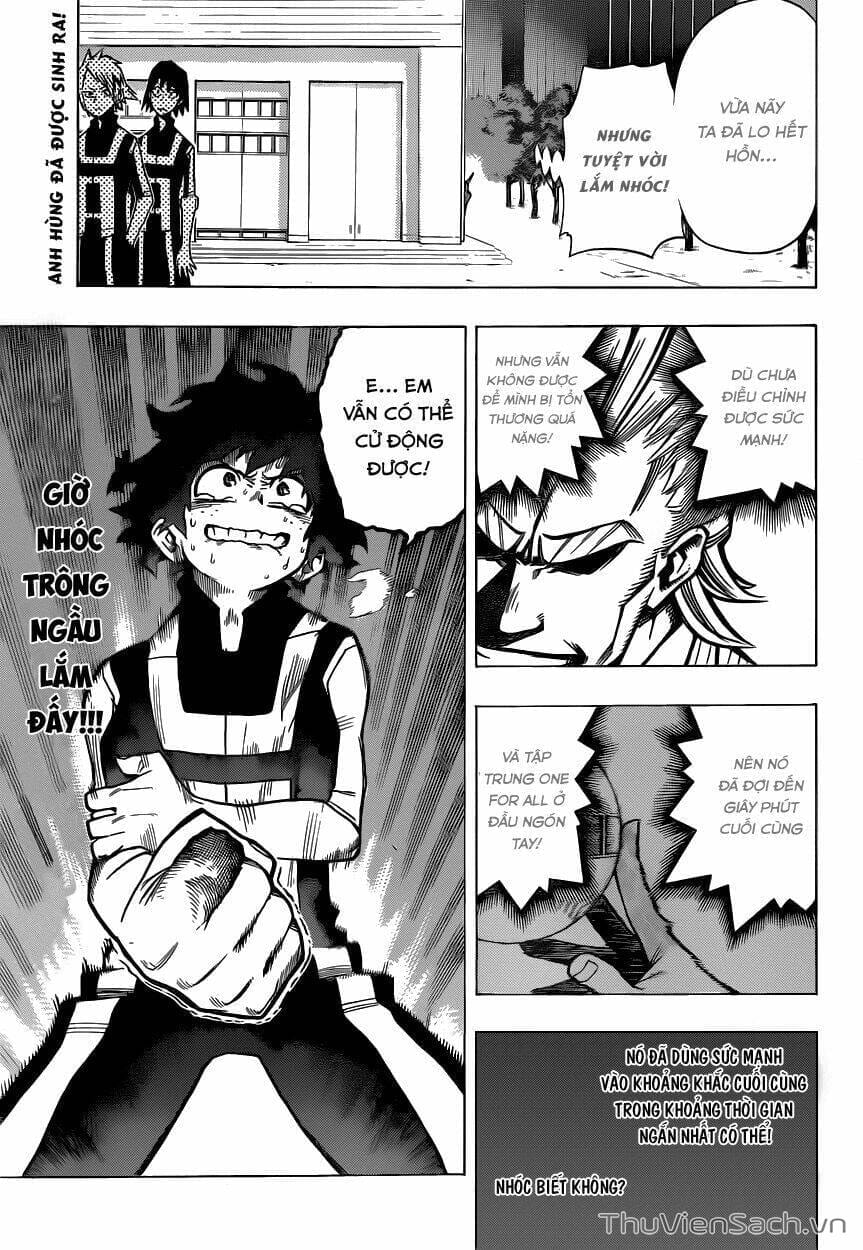 Truyện Tranh Học Viện Siêu Anh Hùng - My Hero Academia trang 162