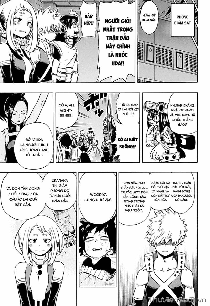 Truyện Tranh Học Viện Siêu Anh Hùng - My Hero Academia trang 244