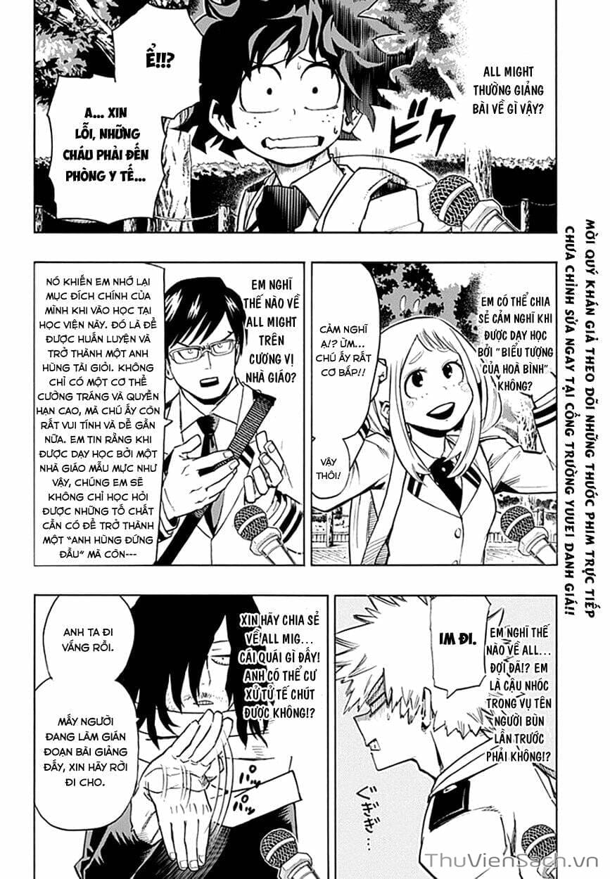 Truyện Tranh Học Viện Siêu Anh Hùng - My Hero Academia trang 5