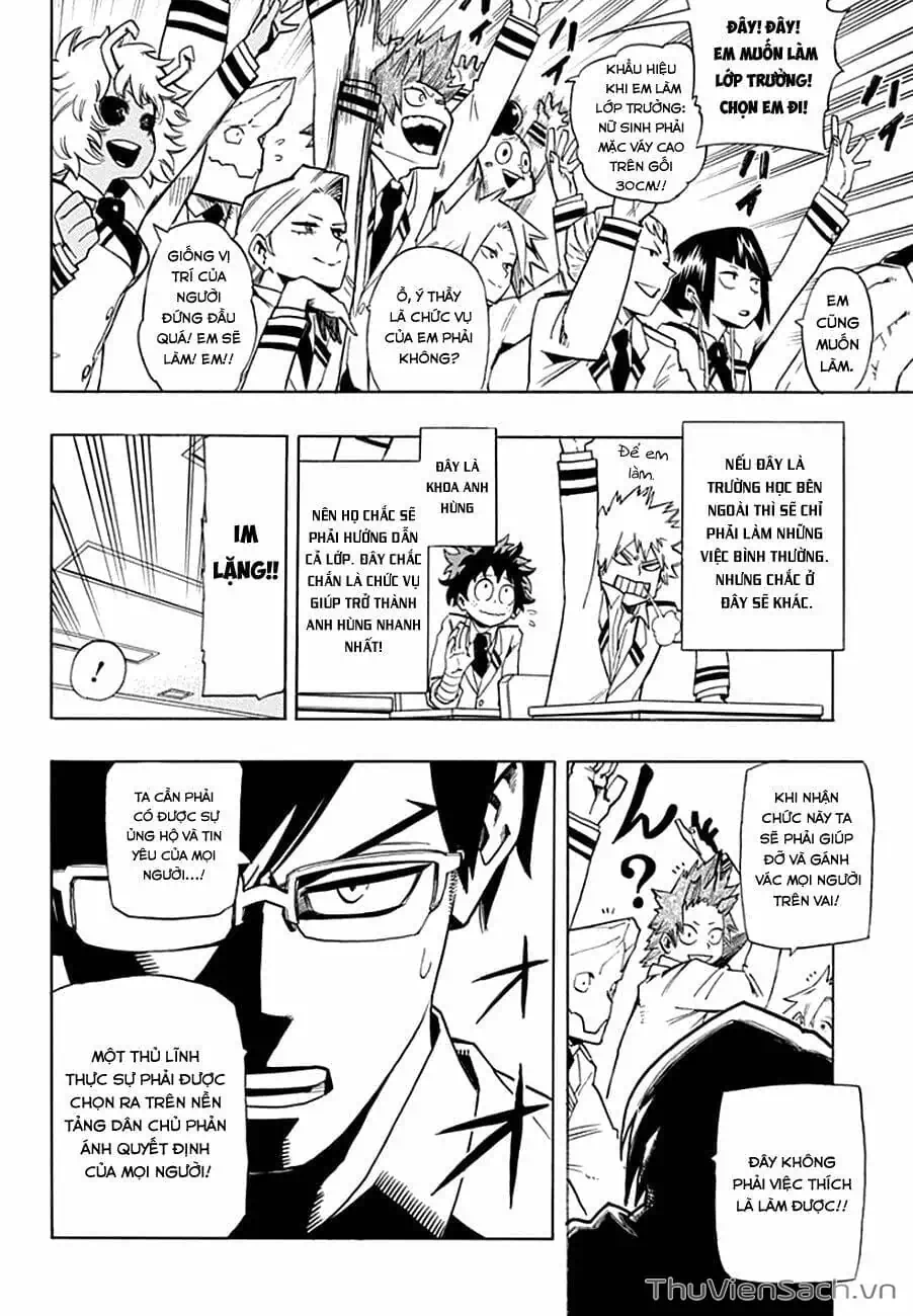 Truyện Tranh Học Viện Siêu Anh Hùng - My Hero Academia trang 5