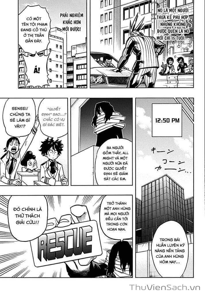 Truyện Tranh Học Viện Siêu Anh Hùng - My Hero Academia trang 5