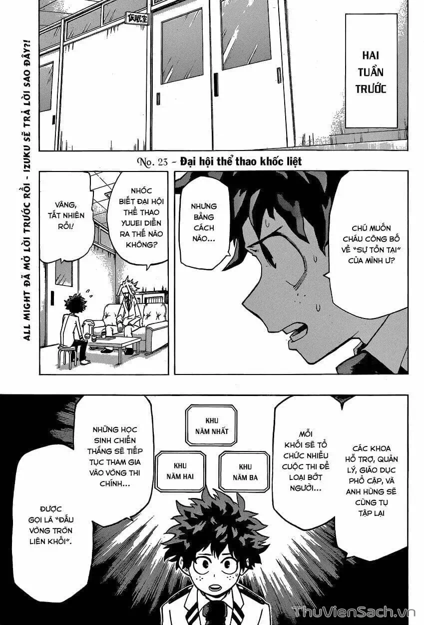 Truyện Tranh Học Viện Siêu Anh Hùng - My Hero Academia trang 5
