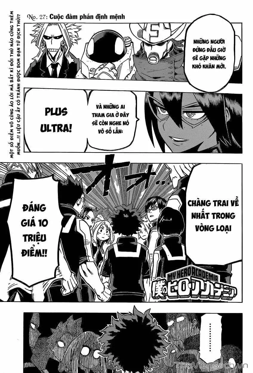 Truyện Tranh Học Viện Siêu Anh Hùng - My Hero Academia trang 5