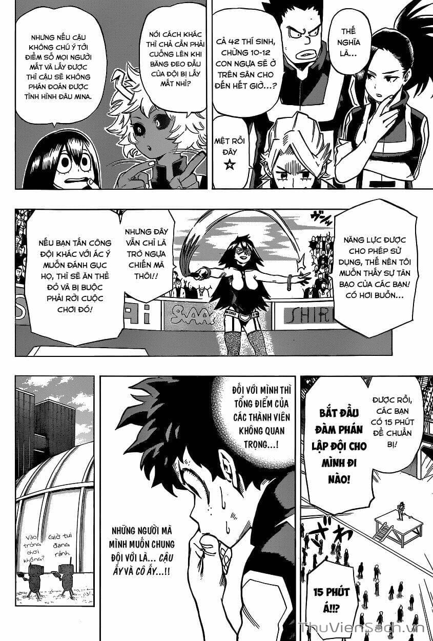 Truyện Tranh Học Viện Siêu Anh Hùng - My Hero Academia trang 563