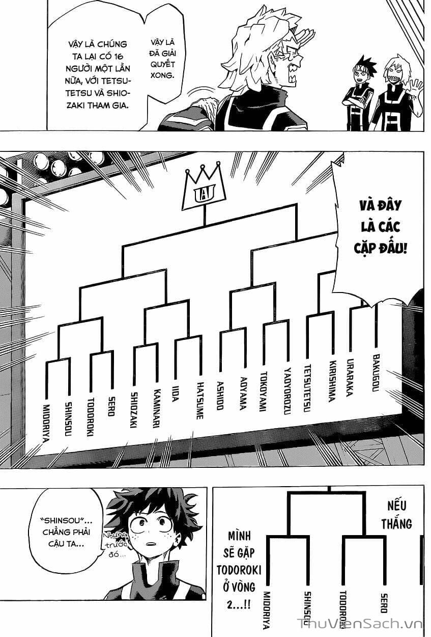 Truyện Tranh Học Viện Siêu Anh Hùng - My Hero Academia trang 5