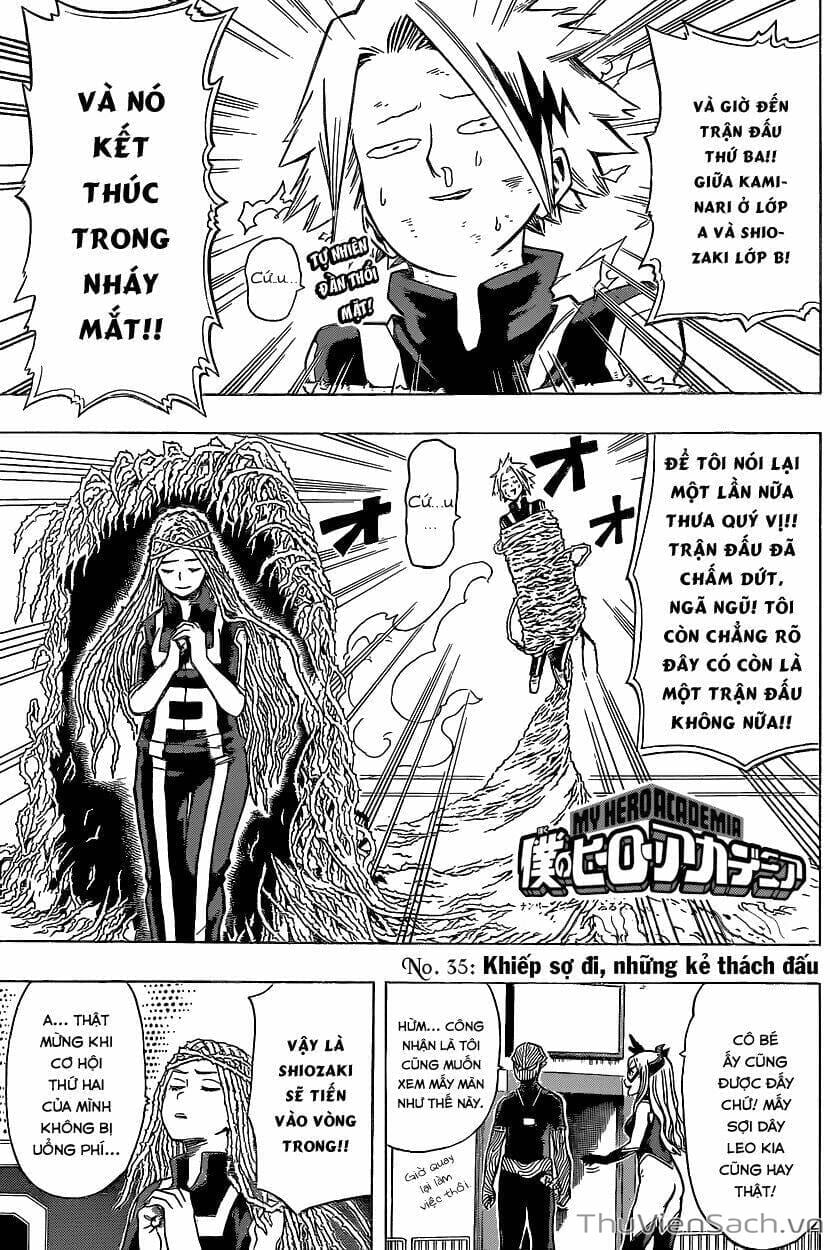 Truyện Tranh Học Viện Siêu Anh Hùng - My Hero Academia trang 5