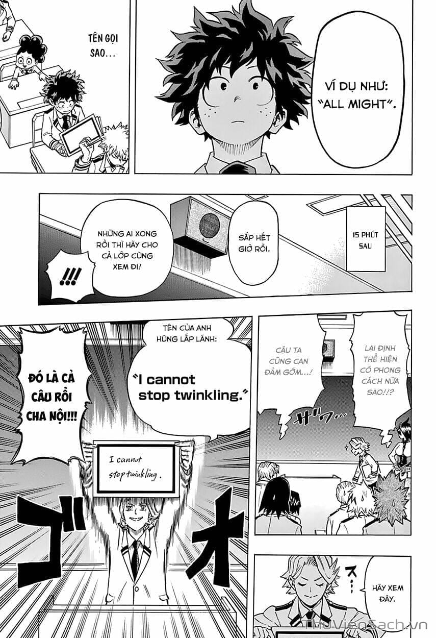 Truyện Tranh Học Viện Siêu Anh Hùng - My Hero Academia trang 5
