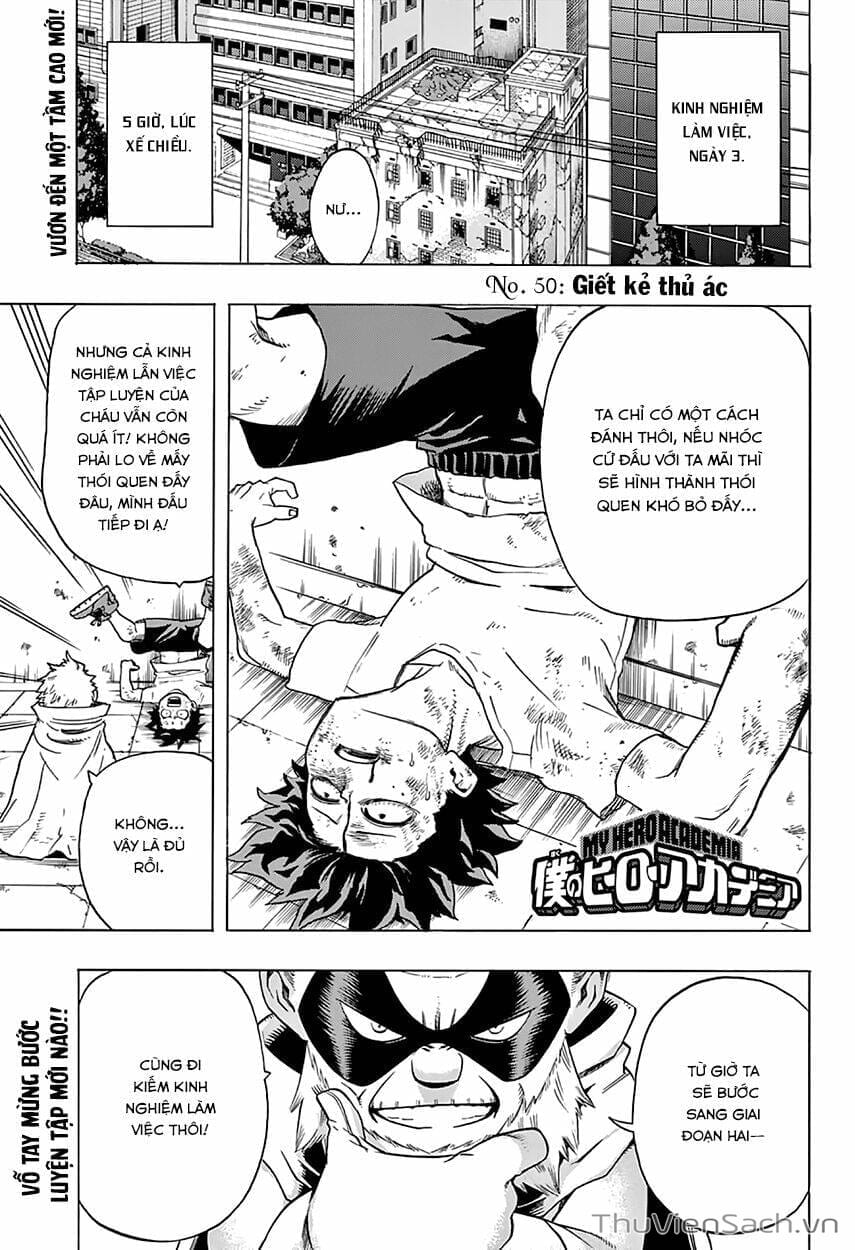 Truyện Tranh Học Viện Siêu Anh Hùng - My Hero Academia trang 1011