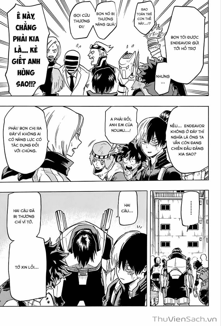 Truyện Tranh Học Viện Siêu Anh Hùng - My Hero Academia trang 1122