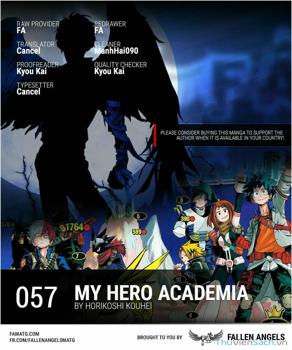 Truyện Tranh Học Viện Siêu Anh Hùng - My Hero Academia trang 1149