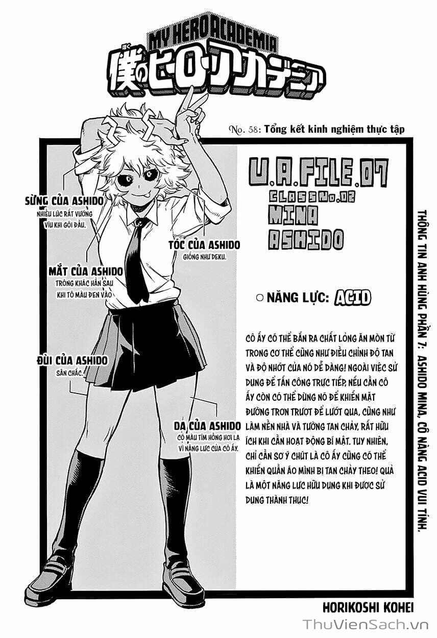 Truyện Tranh Học Viện Siêu Anh Hùng - My Hero Academia trang 5