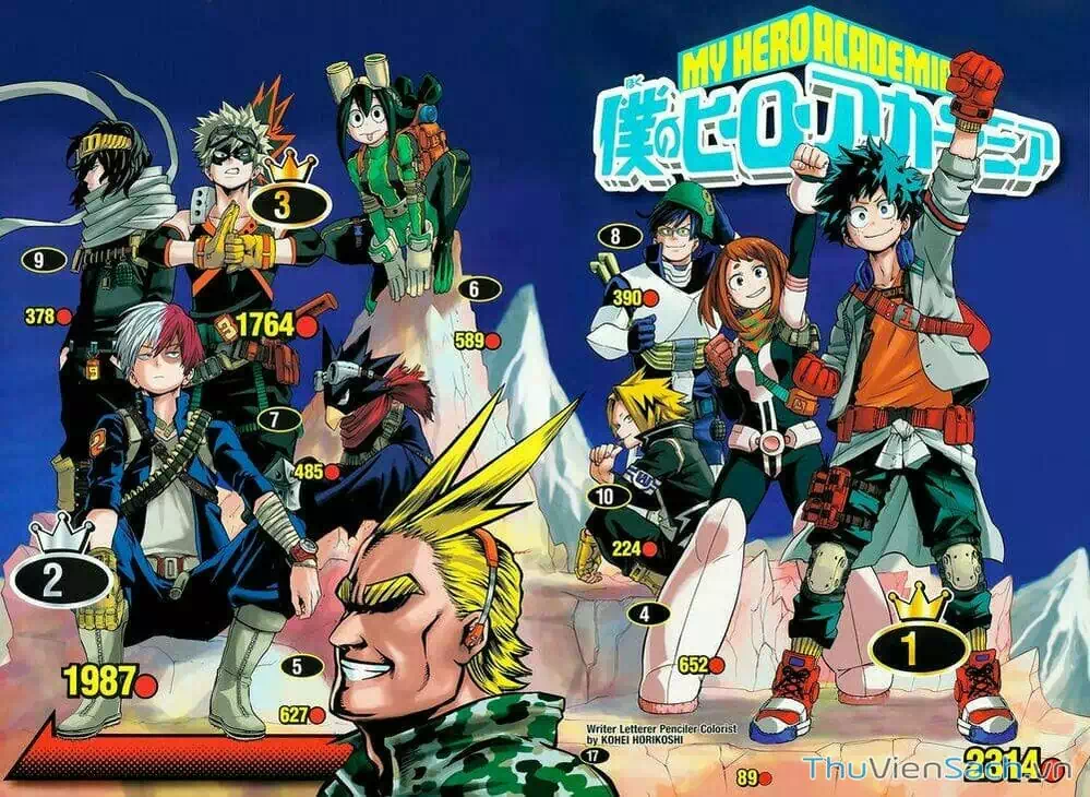 Truyện Tranh Học Viện Siêu Anh Hùng - My Hero Academia trang 5