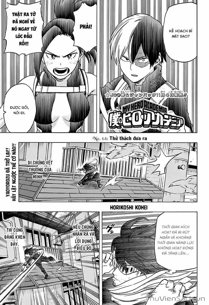 Truyện Tranh Học Viện Siêu Anh Hùng - My Hero Academia trang 1288