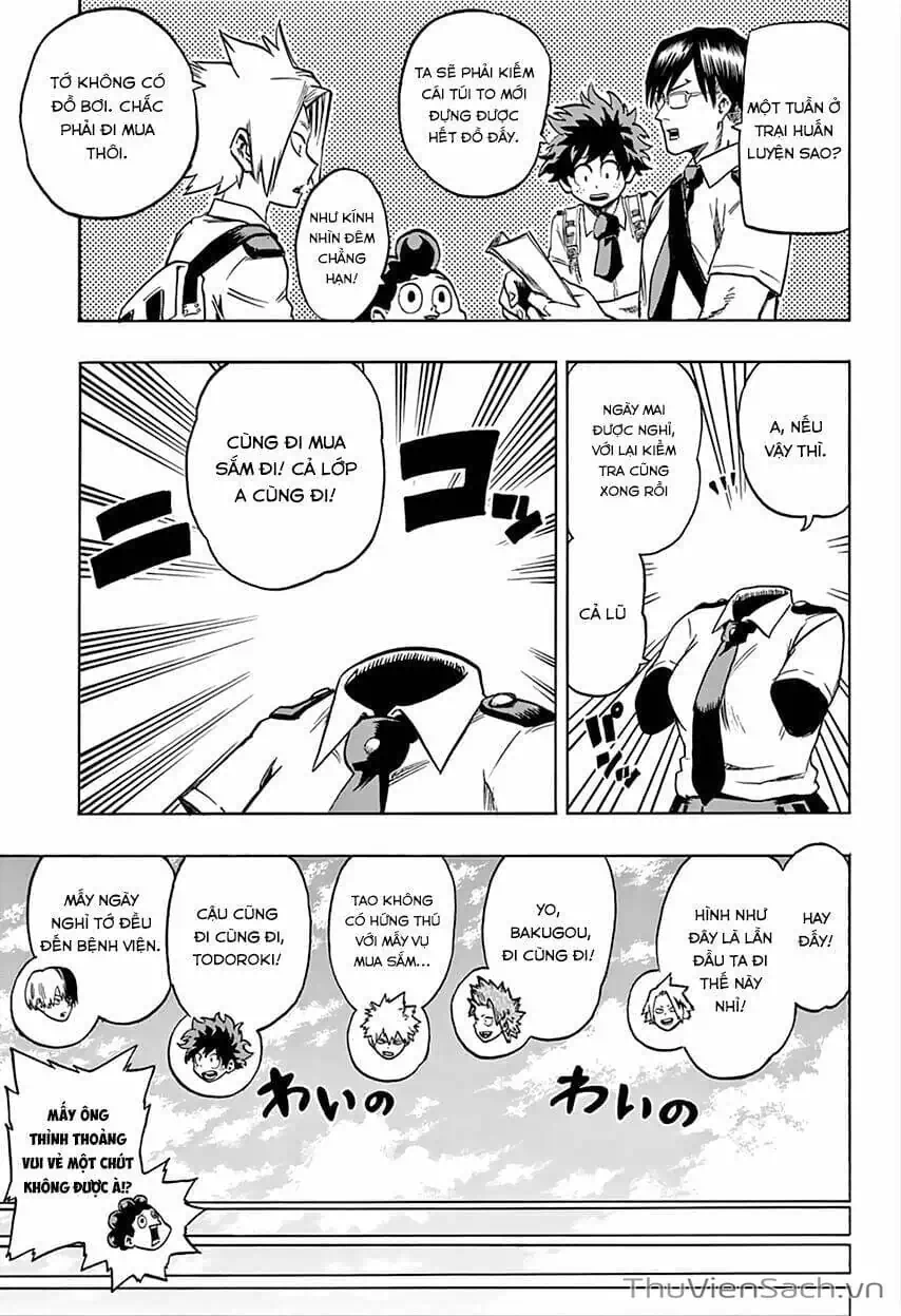 Truyện Tranh Học Viện Siêu Anh Hùng - My Hero Academia trang 5