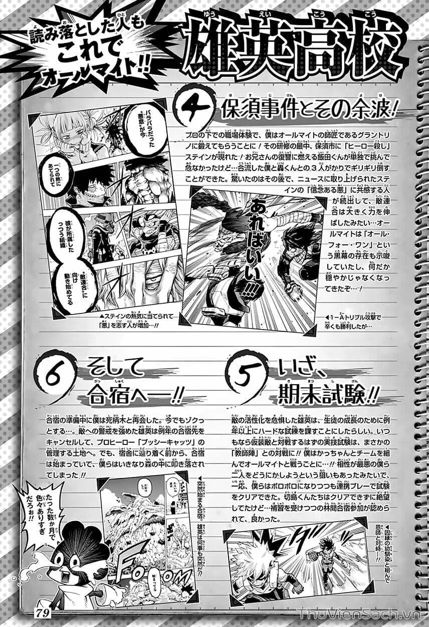 Truyện Tranh Học Viện Siêu Anh Hùng - My Hero Academia trang 5