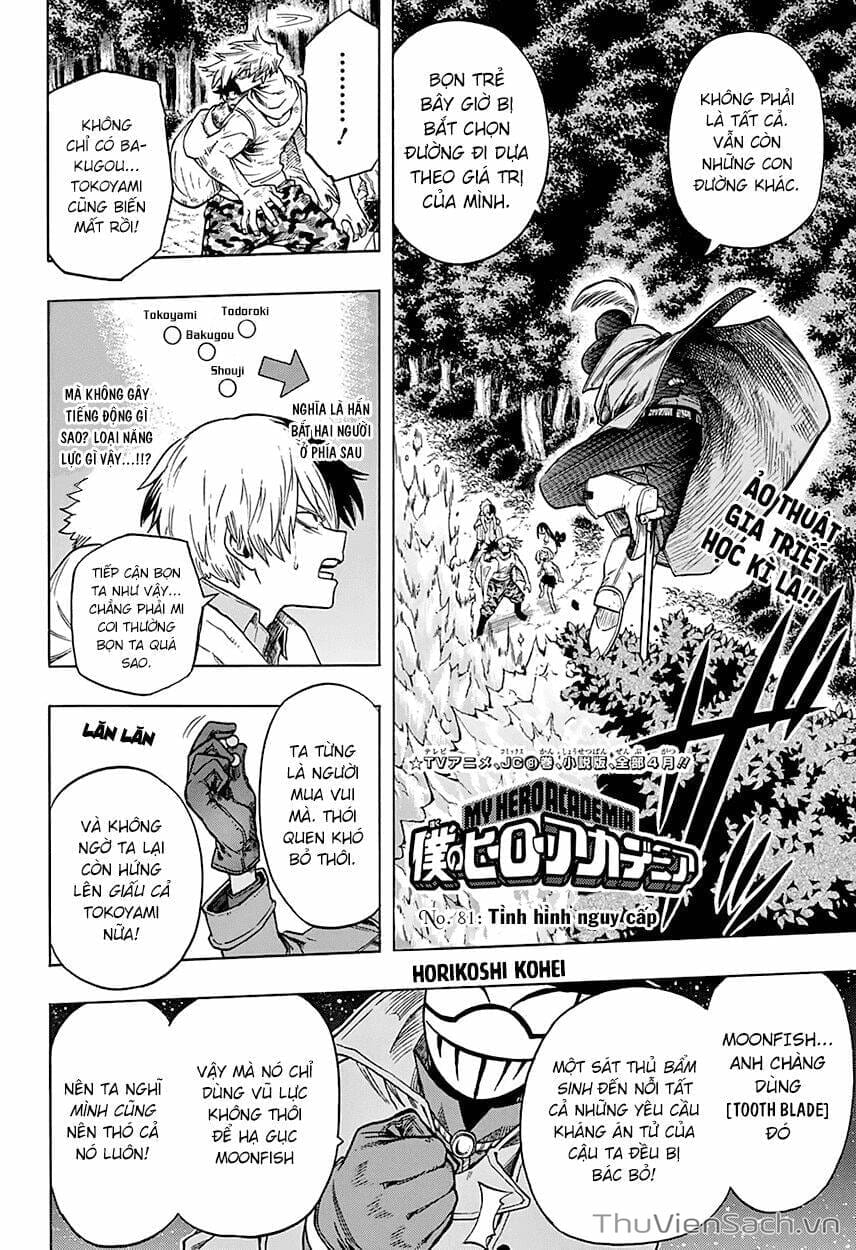 Truyện Tranh Học Viện Siêu Anh Hùng - My Hero Academia trang 5