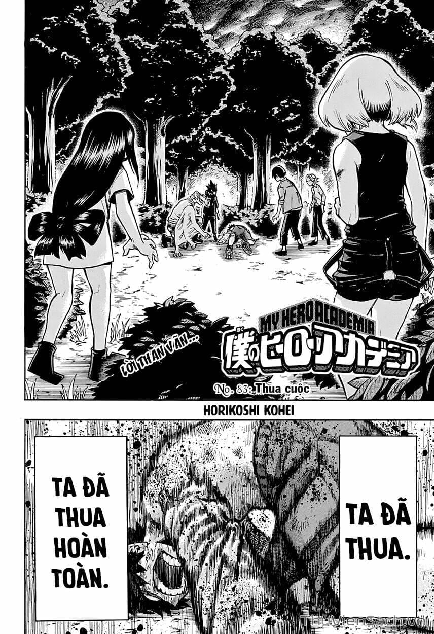 Truyện Tranh Học Viện Siêu Anh Hùng - My Hero Academia trang 1659