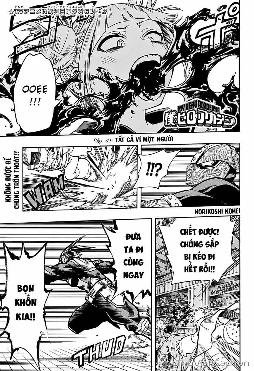 Truyện Tranh Học Viện Siêu Anh Hùng - My Hero Academia trang 1770