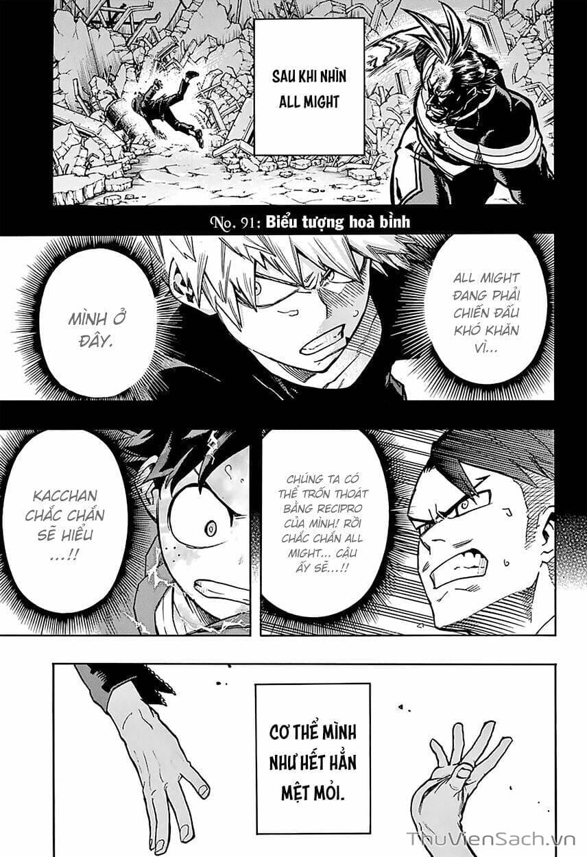 Truyện Tranh Học Viện Siêu Anh Hùng - My Hero Academia trang 1810