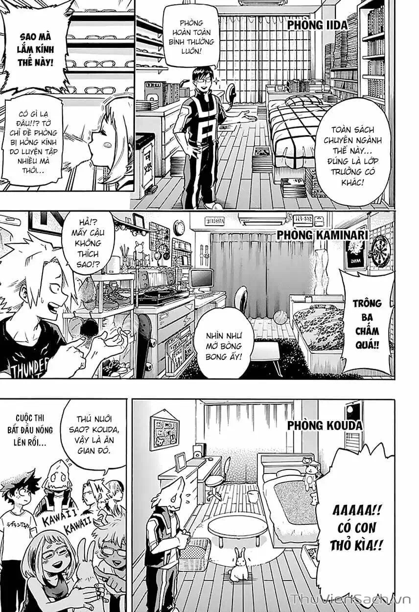 Truyện Tranh Học Viện Siêu Anh Hùng - My Hero Academia trang 5