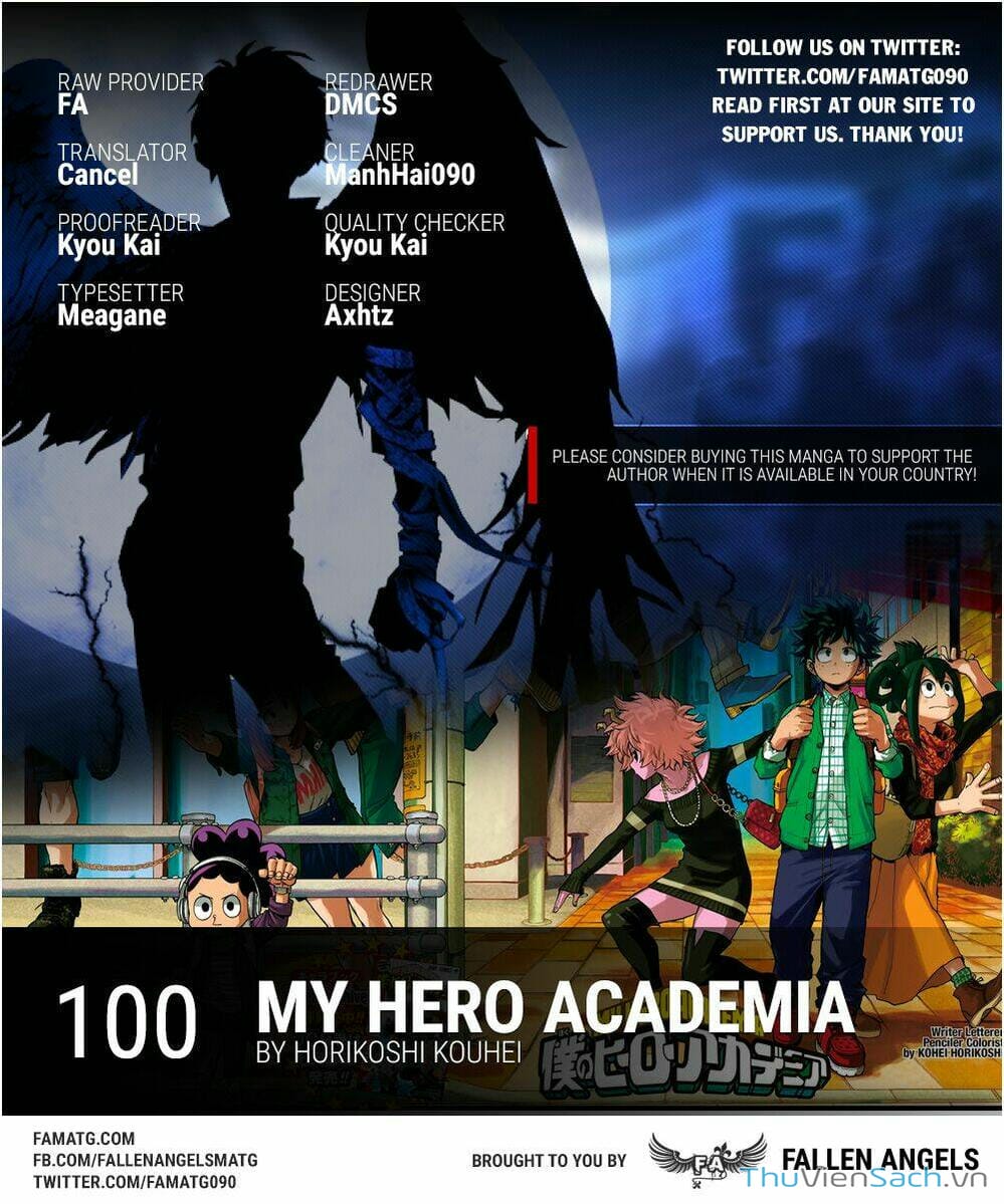 Truyện Tranh Học Viện Siêu Anh Hùng - My Hero Academia trang 1973