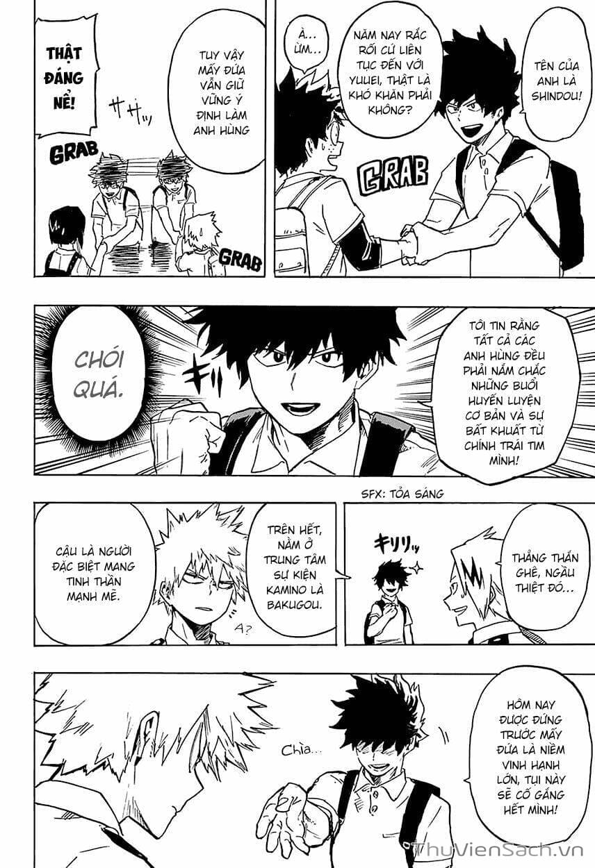 Truyện Tranh Học Viện Siêu Anh Hùng - My Hero Academia trang 5