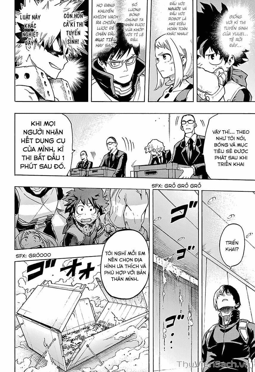 Truyện Tranh Học Viện Siêu Anh Hùng - My Hero Academia trang 5