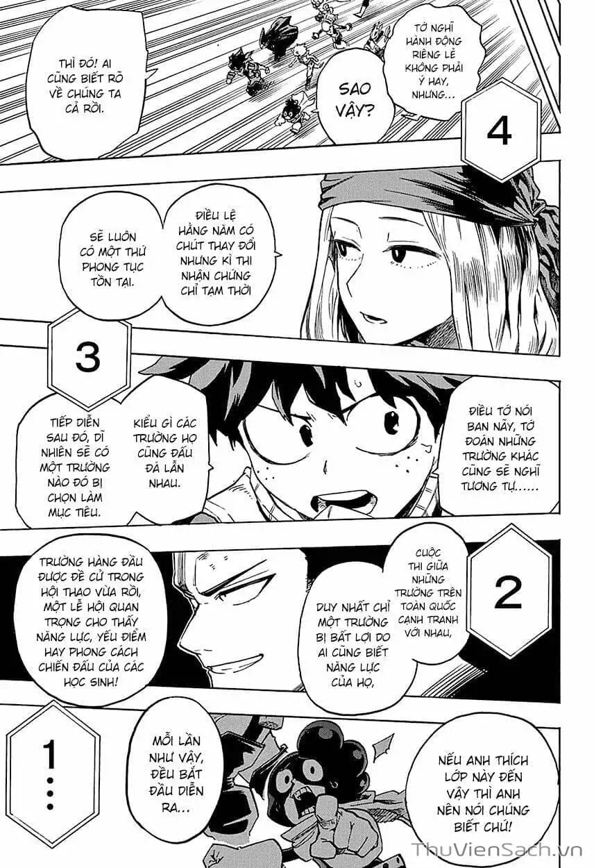 Truyện Tranh Học Viện Siêu Anh Hùng - My Hero Academia trang 5