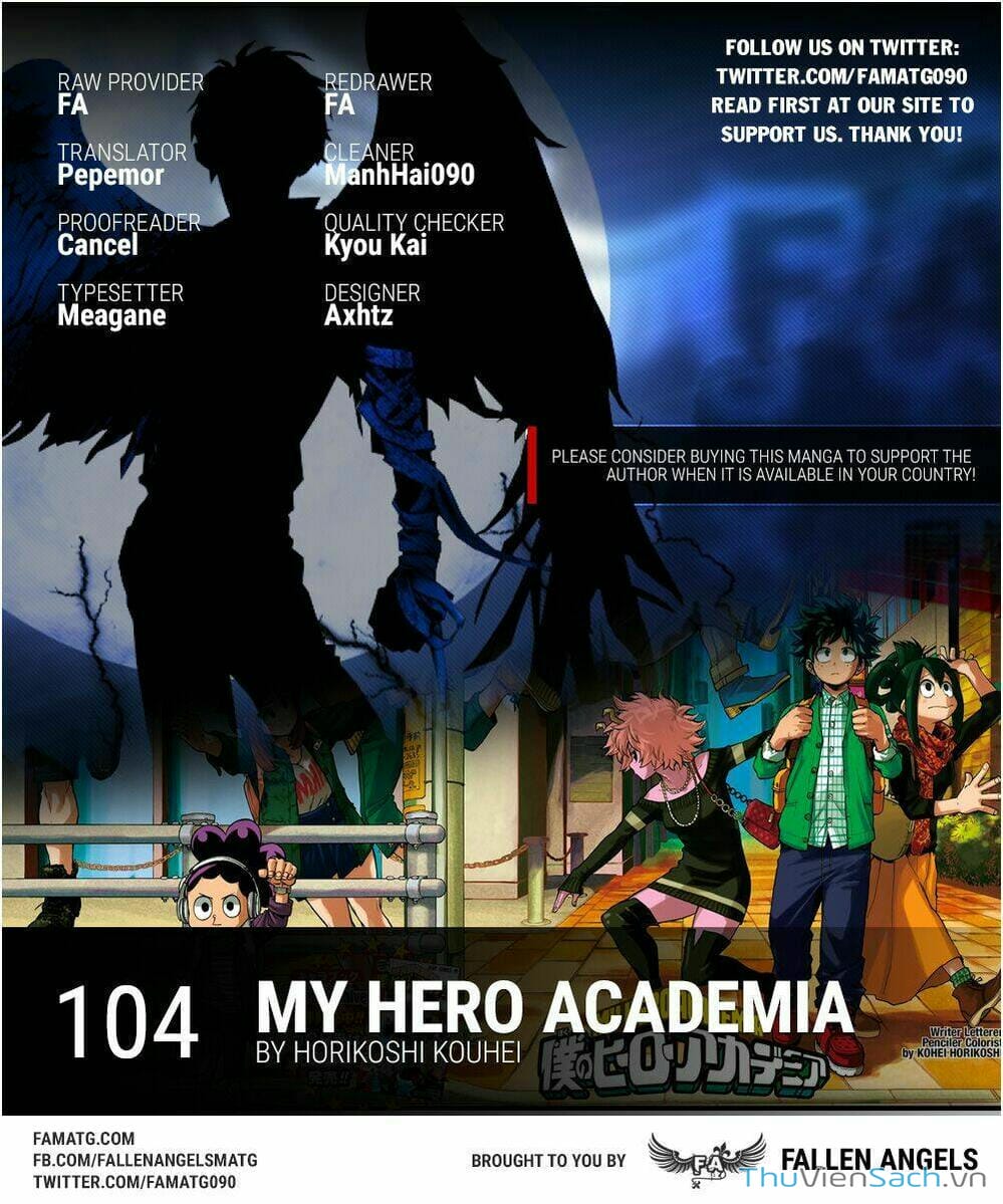 Truyện Tranh Học Viện Siêu Anh Hùng - My Hero Academia trang 2048