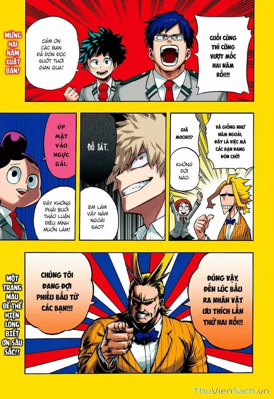 Truyện Tranh Học Viện Siêu Anh Hùng - My Hero Academia trang 5