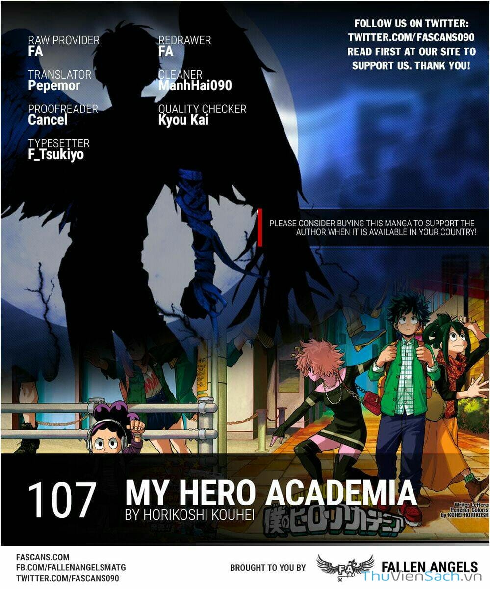 Truyện Tranh Học Viện Siêu Anh Hùng - My Hero Academia trang 2108