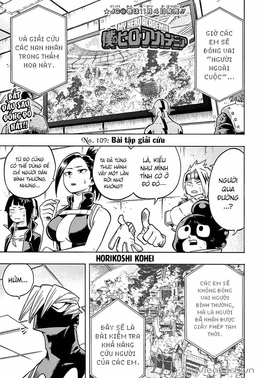 Truyện Tranh Học Viện Siêu Anh Hùng - My Hero Academia trang 5