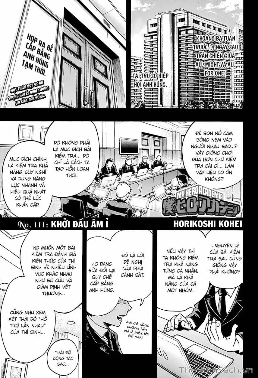 Truyện Tranh Học Viện Siêu Anh Hùng - My Hero Academia trang 5
