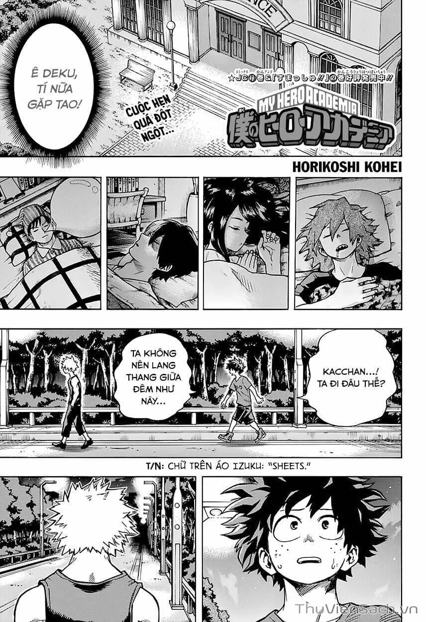 Truyện Tranh Học Viện Siêu Anh Hùng - My Hero Academia trang 2291