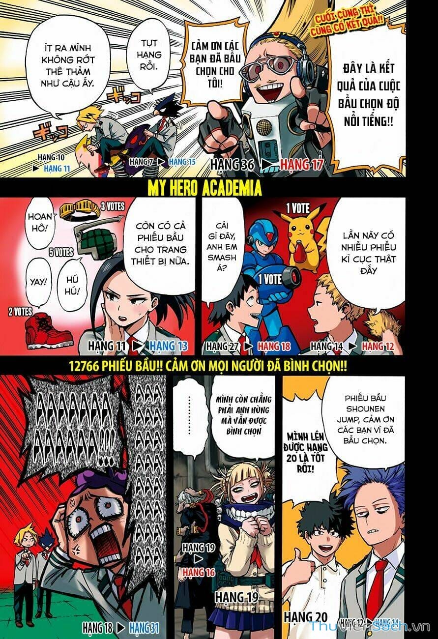 Truyện Tranh Học Viện Siêu Anh Hùng - My Hero Academia trang 2340