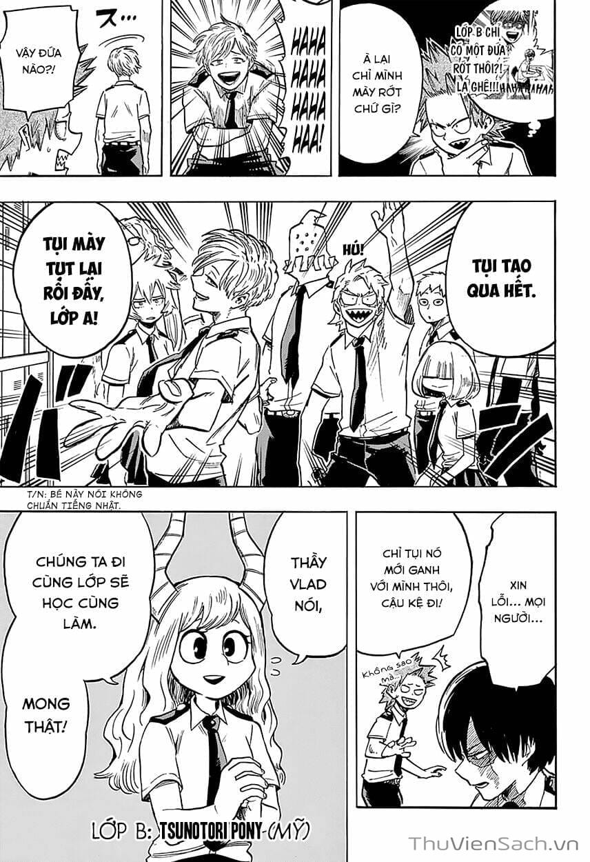 Truyện Tranh Học Viện Siêu Anh Hùng - My Hero Academia trang 5