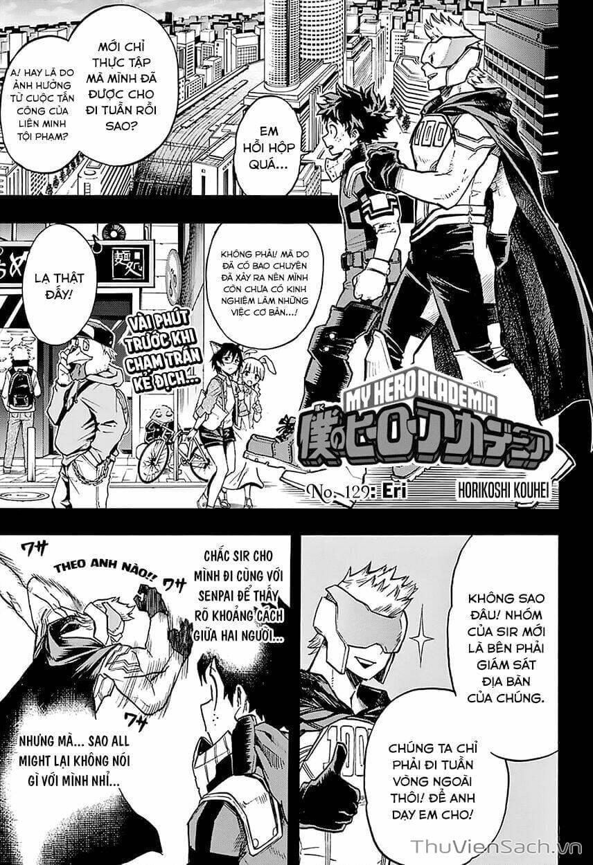 Truyện Tranh Học Viện Siêu Anh Hùng - My Hero Academia trang 5