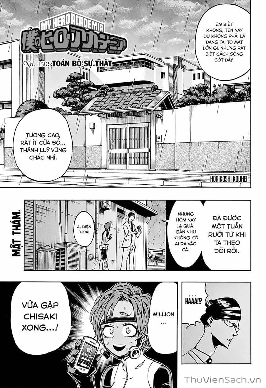 Truyện Tranh Học Viện Siêu Anh Hùng - My Hero Academia trang 5