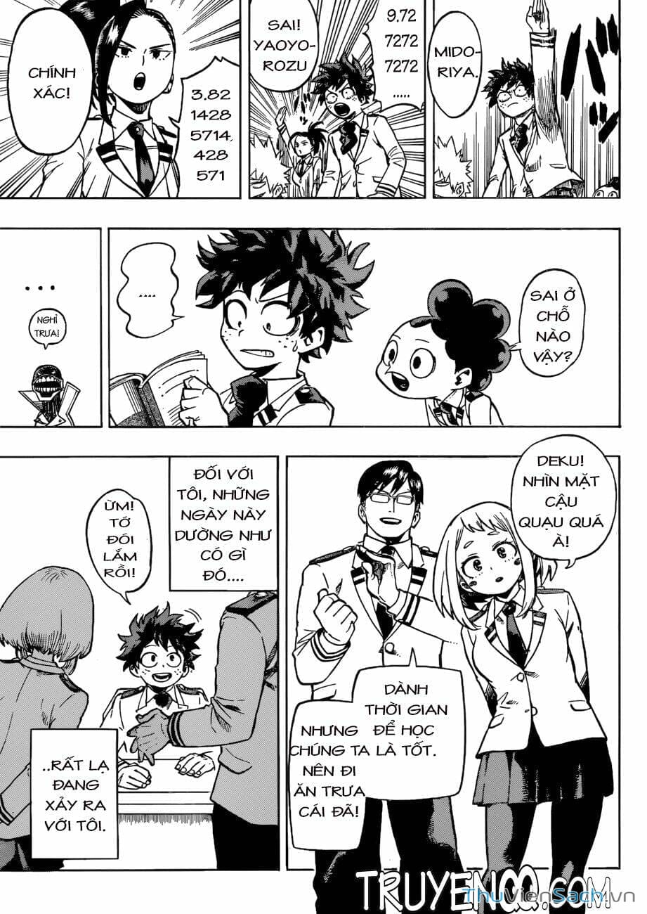 Truyện Tranh Học Viện Siêu Anh Hùng - My Hero Academia trang 5