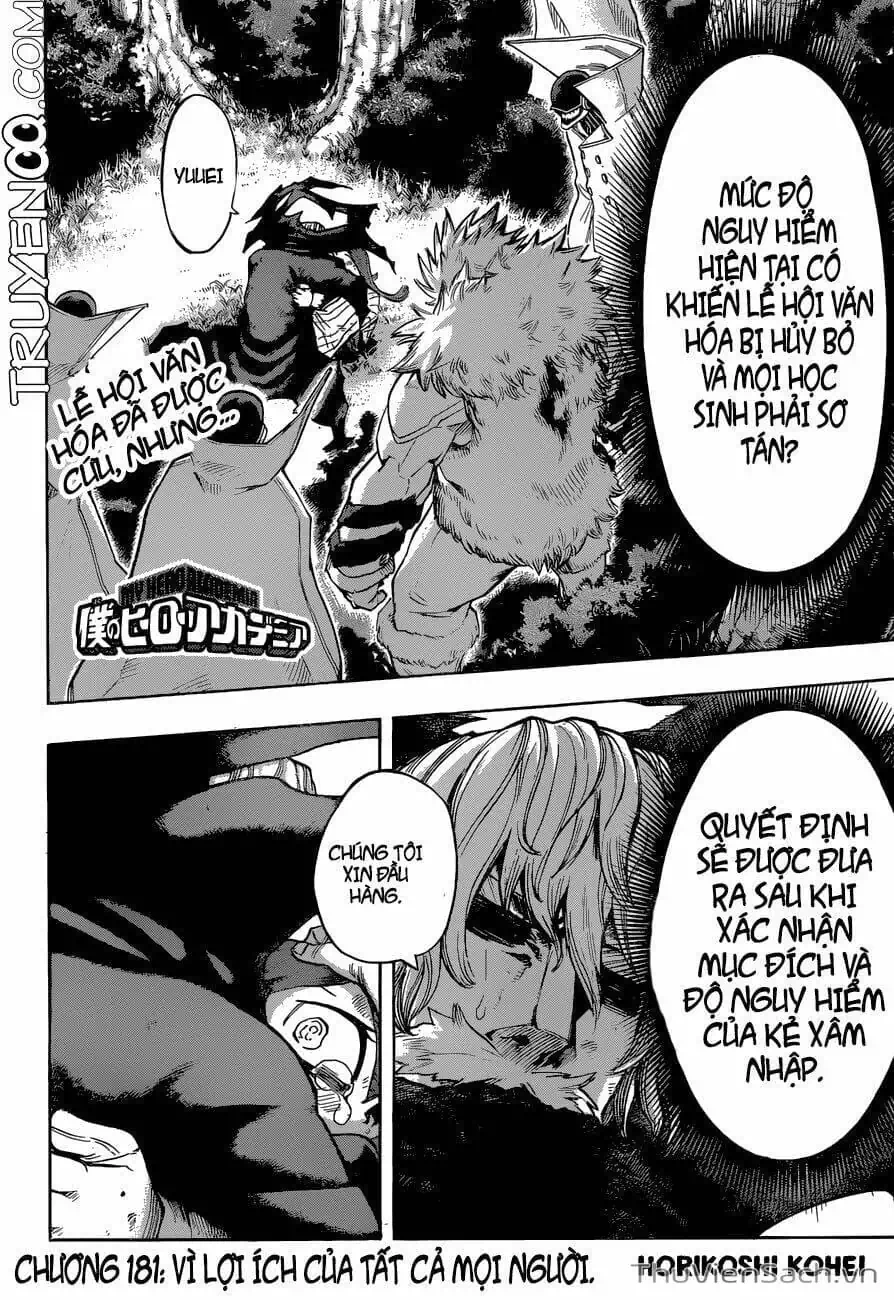 Truyện Tranh Học Viện Siêu Anh Hùng - My Hero Academia trang 5